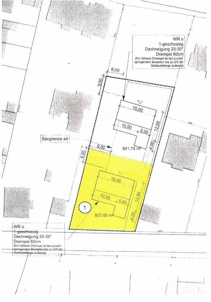 Predaj pozemku 800 m², Bielefeld-Schildesche, Severné Porýnie - Westfálsko Predaj pozemku 800 m², Bielefeld-Schildesche, Severné Porýnie - Westfálsko