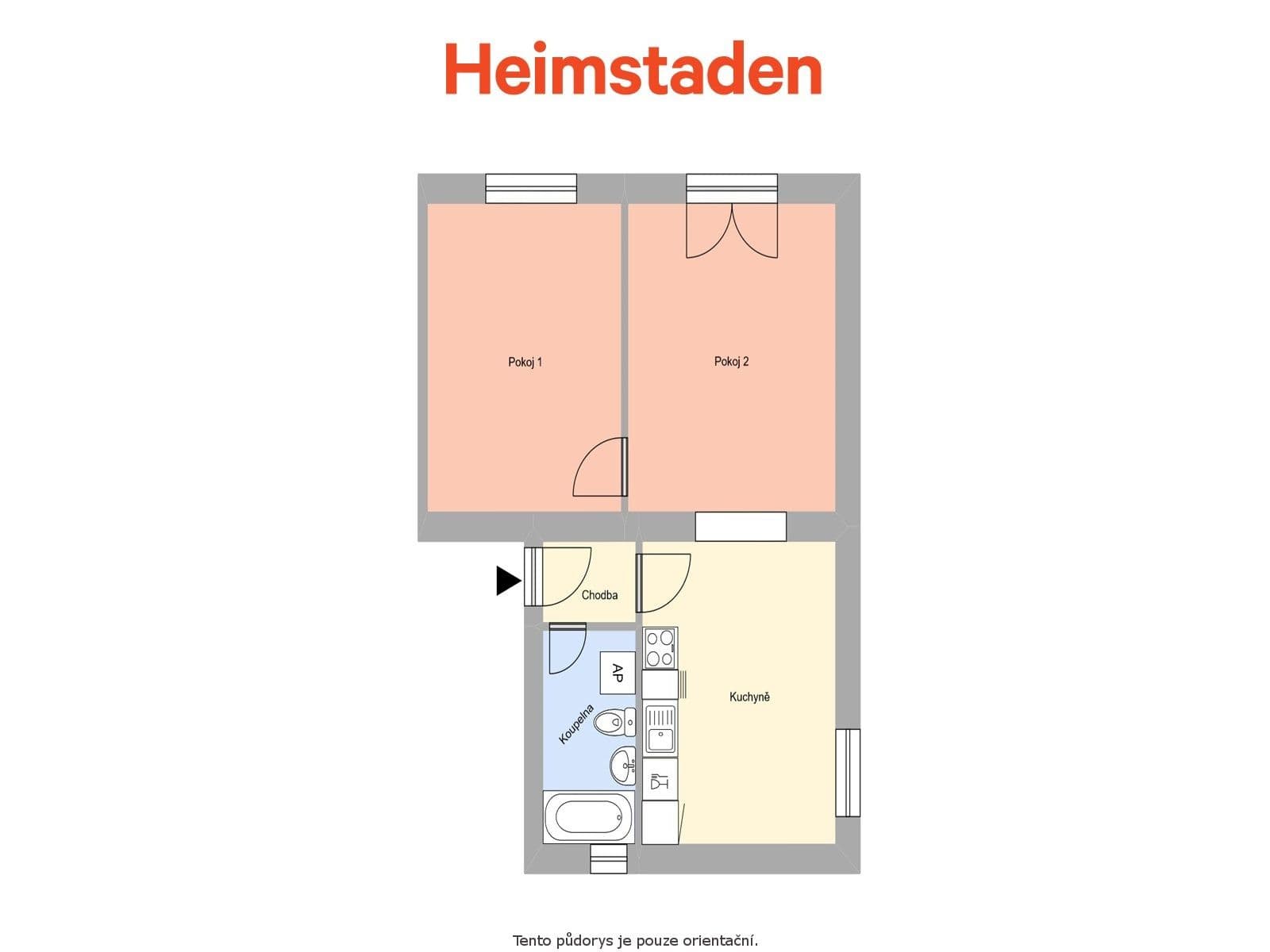 Prenájom bytu 2-izbový 48 m², Porubská, Ostrava, Moravskoslezský kraj Prenájom bytu 2-izbový 48 m², Porubská, Ostrava, Moravskoslezský kraj