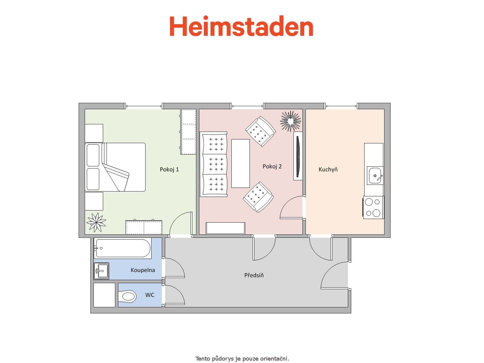 Prenájom bytu 2-izbový 55 m², Čs. exilu, Ostrava, Moravskoslezský kraj Prenájom bytu 2-izbový 55 m², Čs. exilu, Ostrava, Moravskoslezský kraj