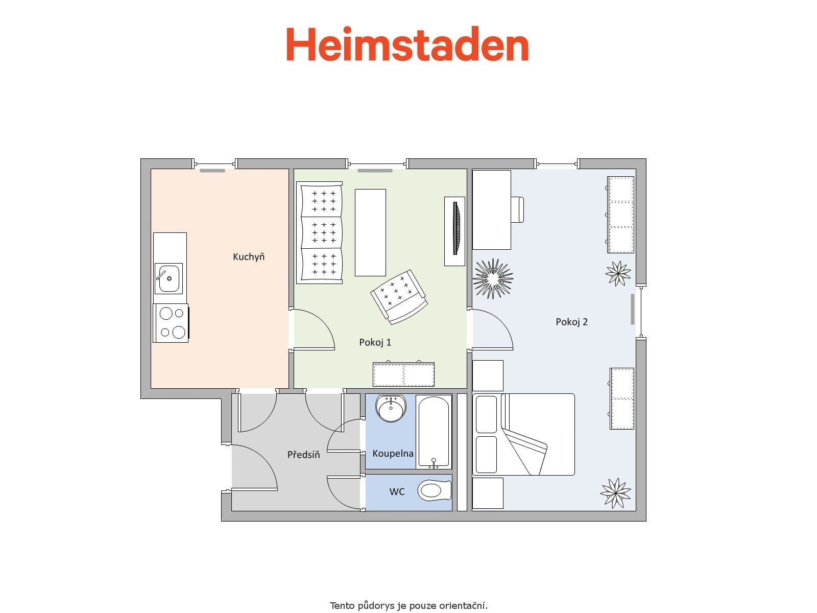 Prenájom bytu 2-izbový 61 m², Alšova, Ostrava, Moravskoslezský kraj Prenájom bytu 2-izbový 61 m², Alšova, Ostrava, Moravskoslezský kraj