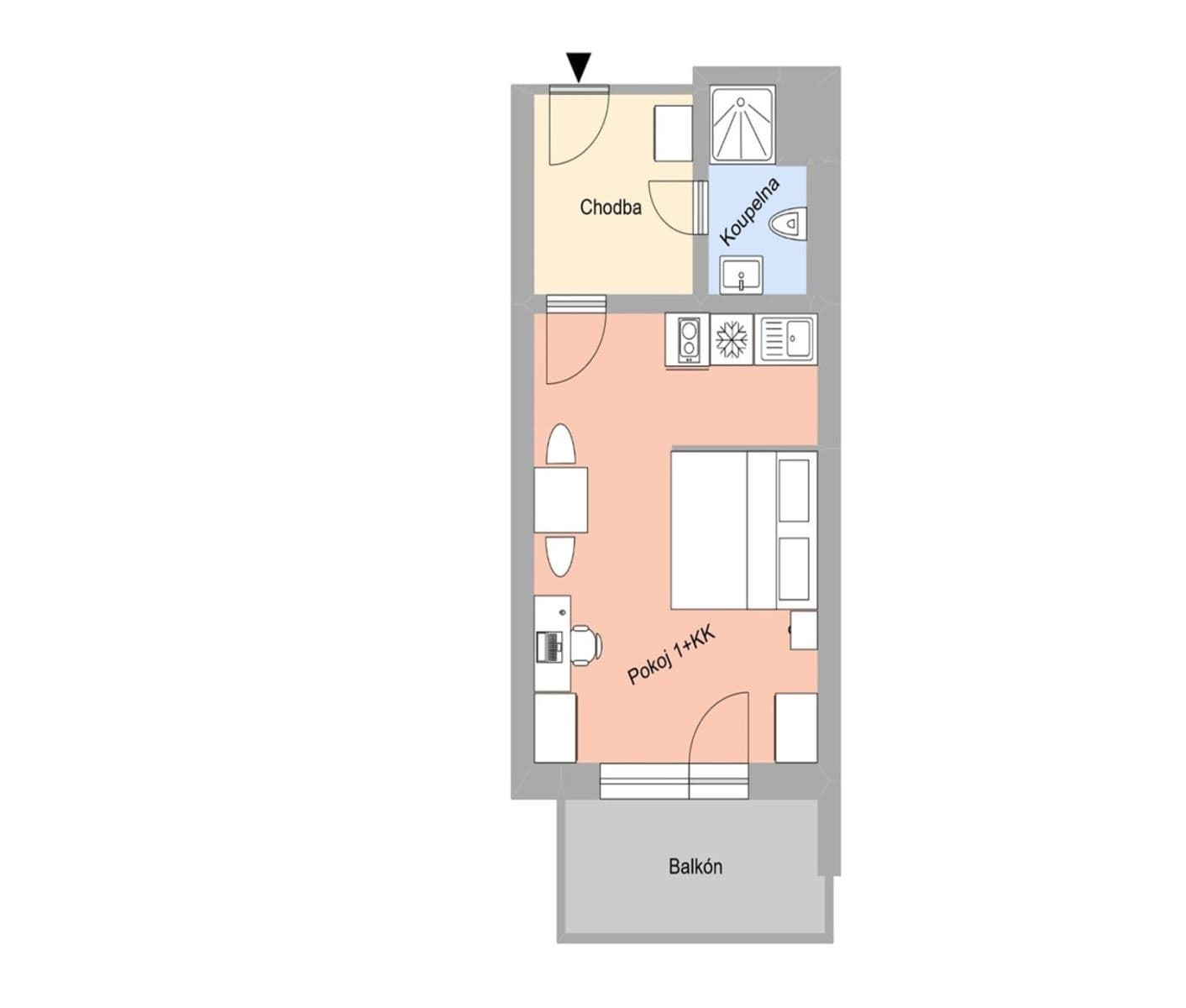 Prenájom bytu 1-izbový 30 m², Magisterská, Plzeň, Plzeňský kraj Prenájom bytu 1-izbový 30 m², Magisterská, Plzeň, Plzeňský kraj