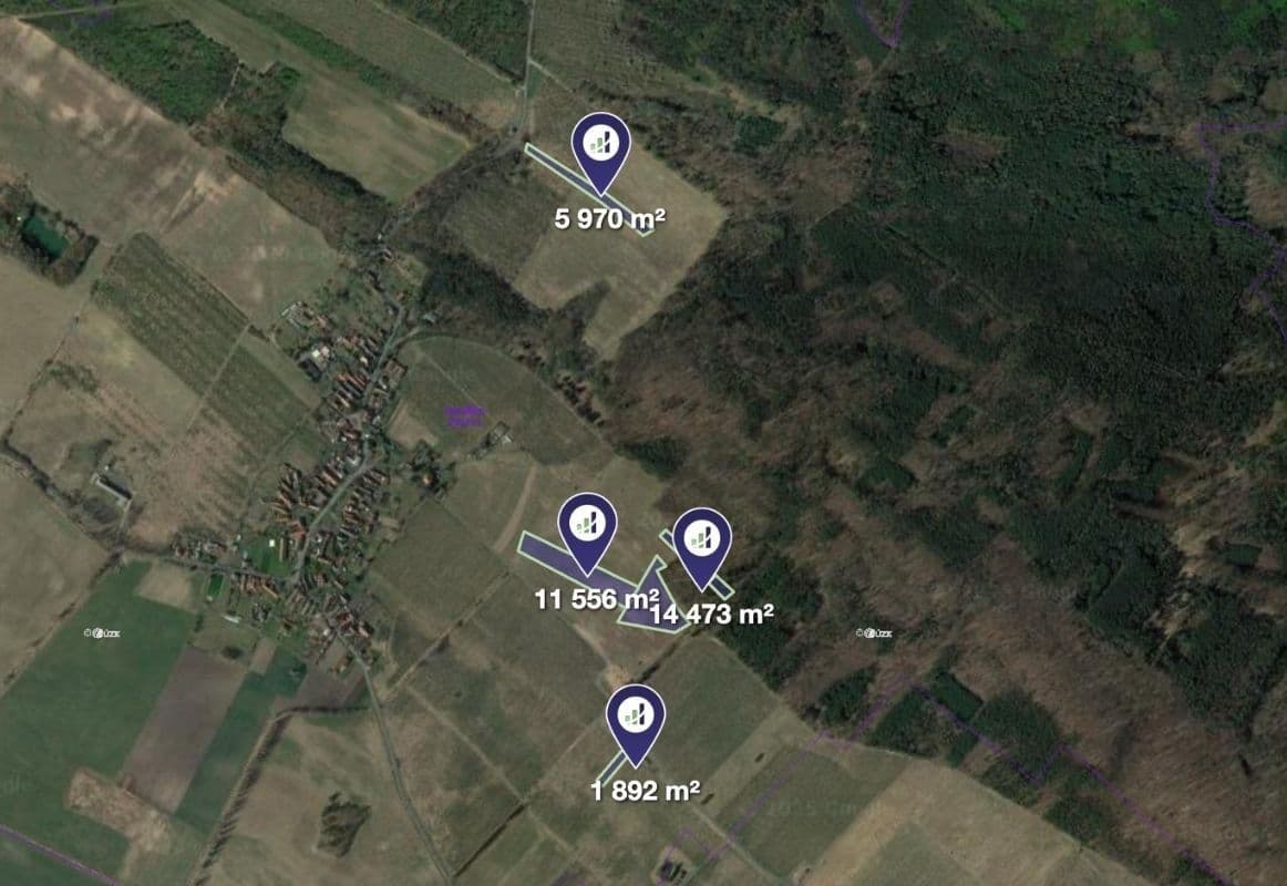 Predaj pozemku 33.891 m², Horušice, Středočeský kraj Predaj pozemku 33.891 m², Horušice, Středočeský kraj