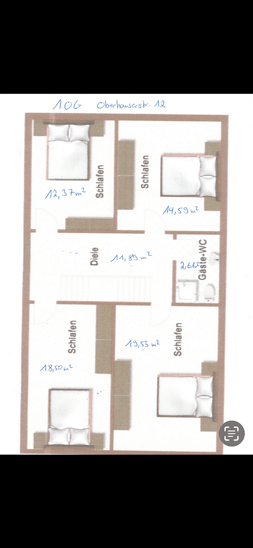 Predaj domu 312 m², pozemek 350 m², Oberhauserstraße 12 und 12a, Feilbingert, Porýnie-Falcko Predaj domu 312 m², pozemek 350 m², Oberhauserstraße 12 und 12a, Feilbingert, Porýnie-Falcko