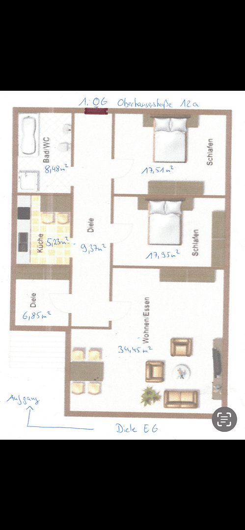 Predaj domu 312 m², pozemek 350 m², Oberhauserstraße 12 und 12a, Feilbingert, Porýnie-Falcko Predaj domu 312 m², pozemek 350 m², Oberhauserstraße 12 und 12a, Feilbingert, Porýnie-Falcko