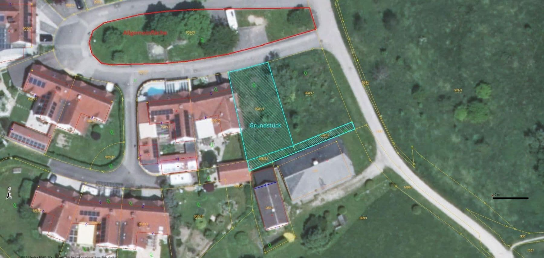 Predaj pozemku 383 m², Am Anger 2, Gallneukirchen, Horné Rakúsko Predaj pozemku 383 m², Am Anger 2, Gallneukirchen, Horné Rakúsko