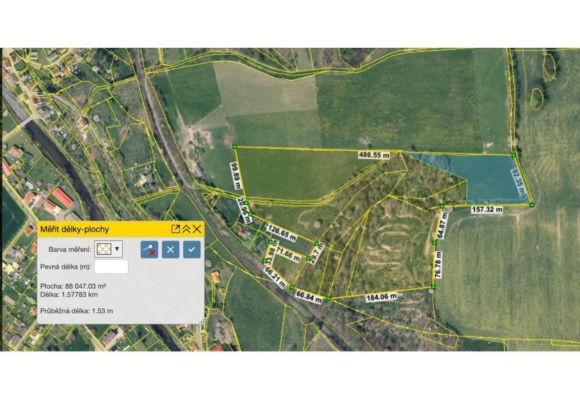 Predaj pozemku 86.060 m², Chotyně, Liberecký kraj Predaj pozemku 86.060 m², Chotyně, Liberecký kraj