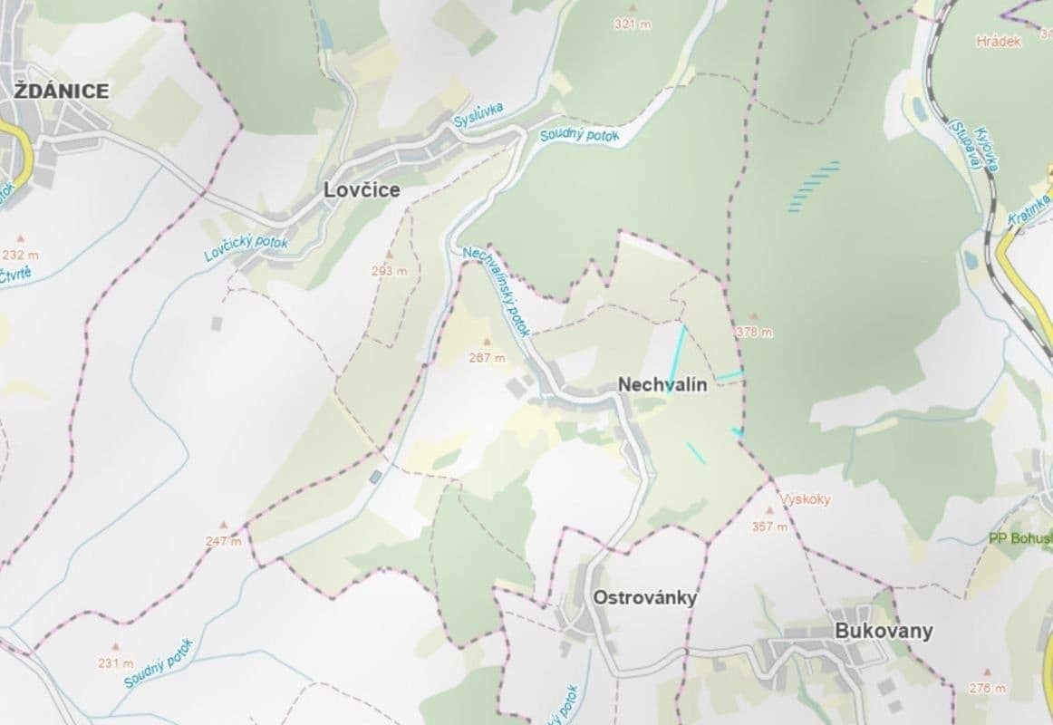 Predaj pozemku 8.393 m², Nechvalín, Jihomoravský kraj Predaj pozemku 8.393 m², Nechvalín, Jihomoravský kraj