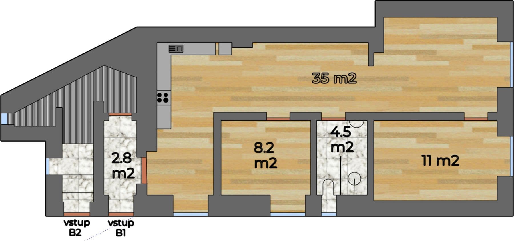 Prenájom bytu 3-izbový 70 m², Rybářská, Čelákovice, Středočeský kraj Prenájom bytu 3-izbový 70 m², Rybářská, Čelákovice, Středočeský kraj