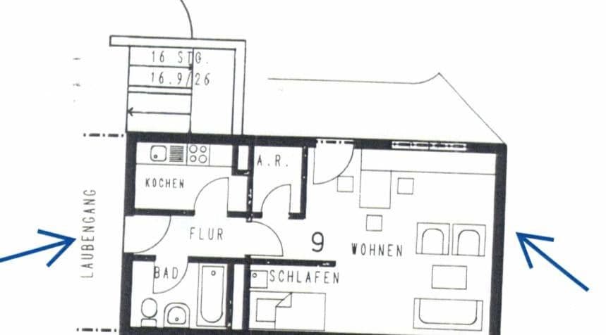 Prenájom bytu 1-izbový 47 m², Schützenstraße 3, Geislingen an der Steige, Bádensko-Wurttembersko Prenájom bytu 1-izbový 47 m², Schützenstraße 3, Geislingen an der Steige, Bádensko-Wurttembersko