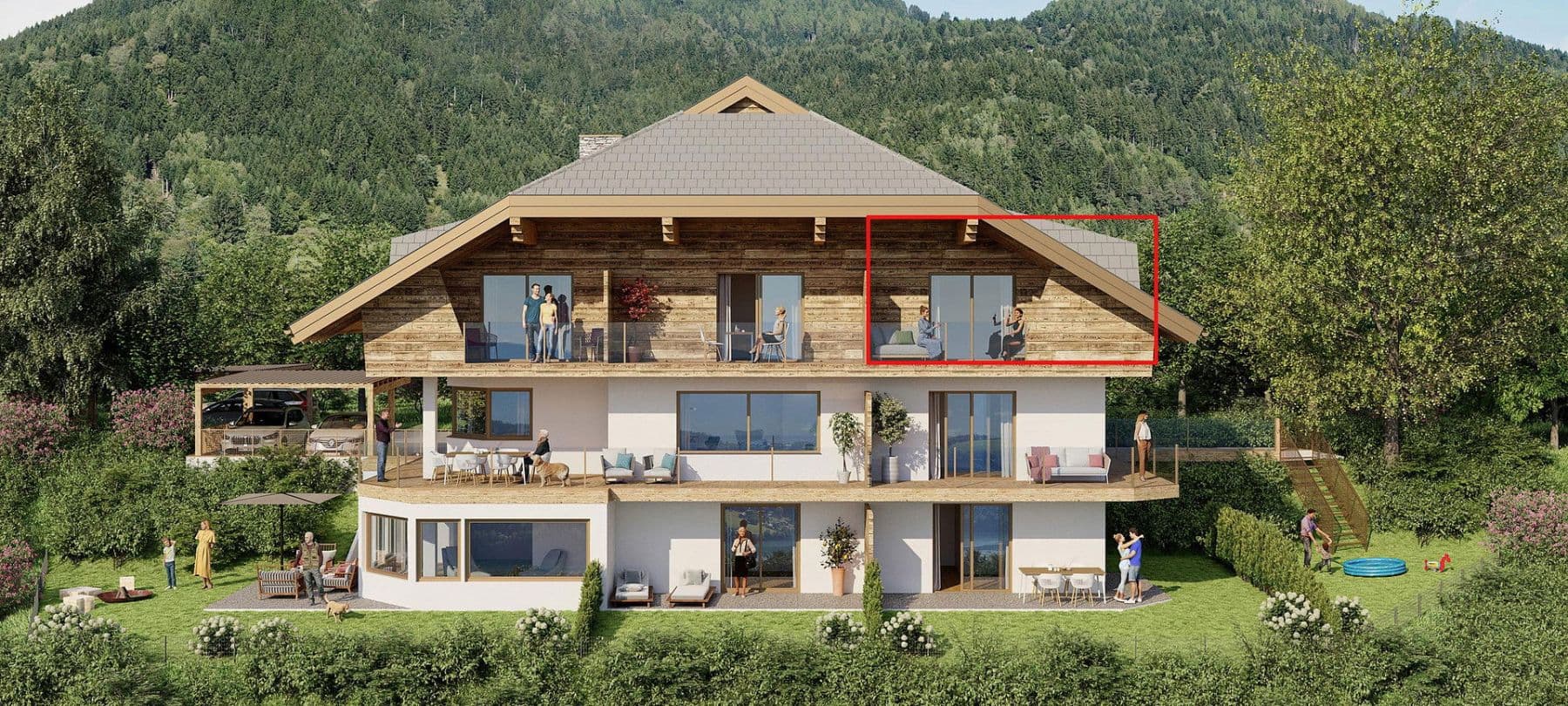 Predaj bytu 2-izbový 63 m², Millstatt am See, Korutánsko Predaj bytu 2-izbový 63 m², Millstatt am See, Korutánsko