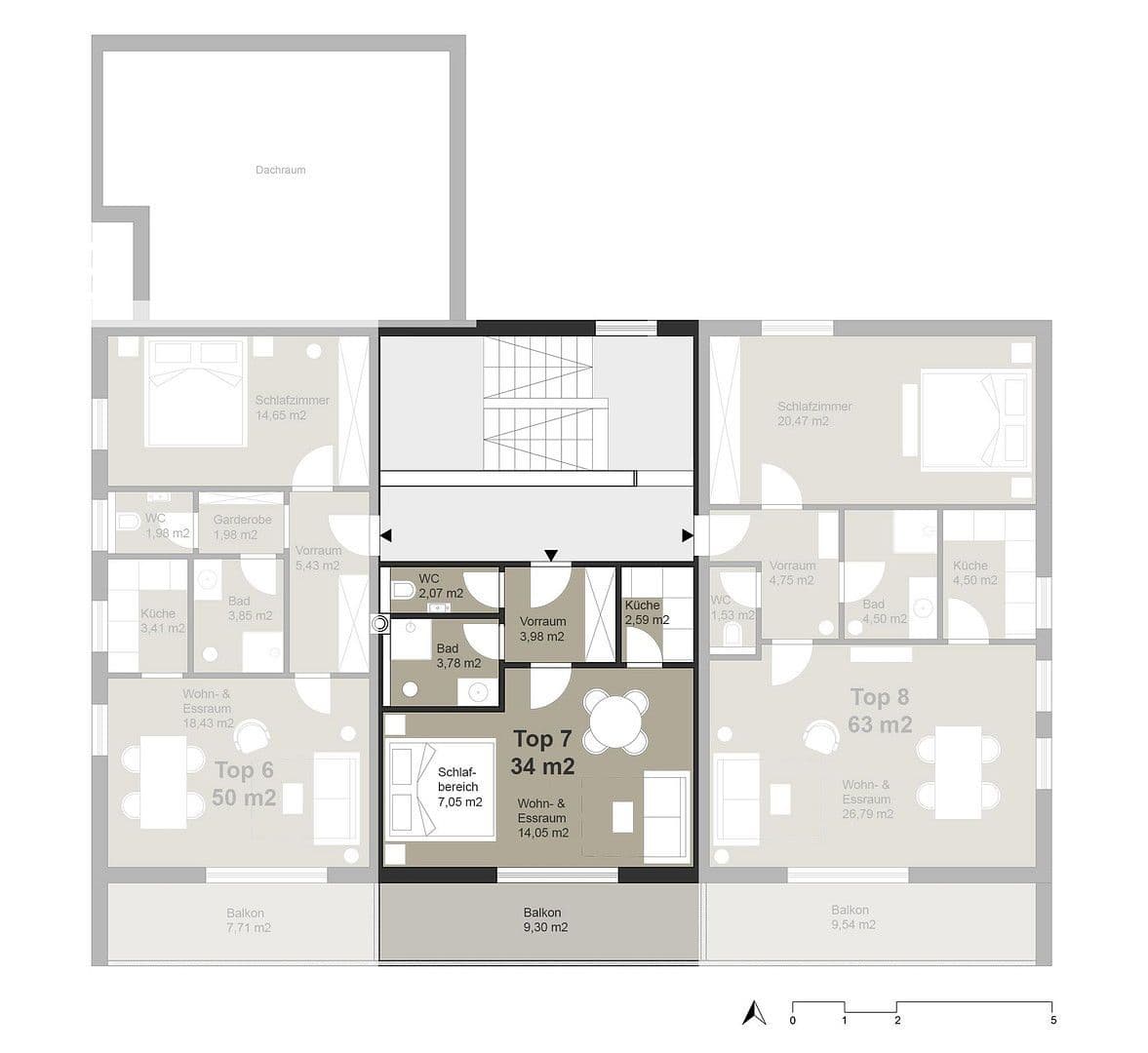 Predaj bytu 1-izbový 34 m², Millstatt am See, Korutánsko Predaj bytu 1-izbový 34 m², Millstatt am See, Korutánsko