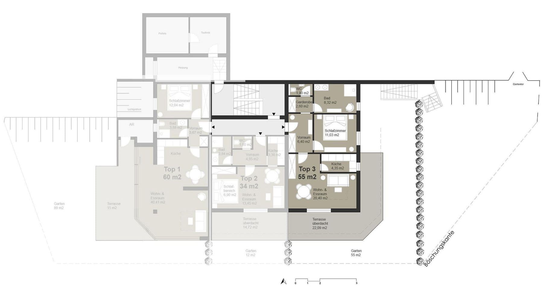 Predaj bytu 2-izbový 55 m², Millstatt am See, Korutánsko Predaj bytu 2-izbový 55 m², Millstatt am See, Korutánsko