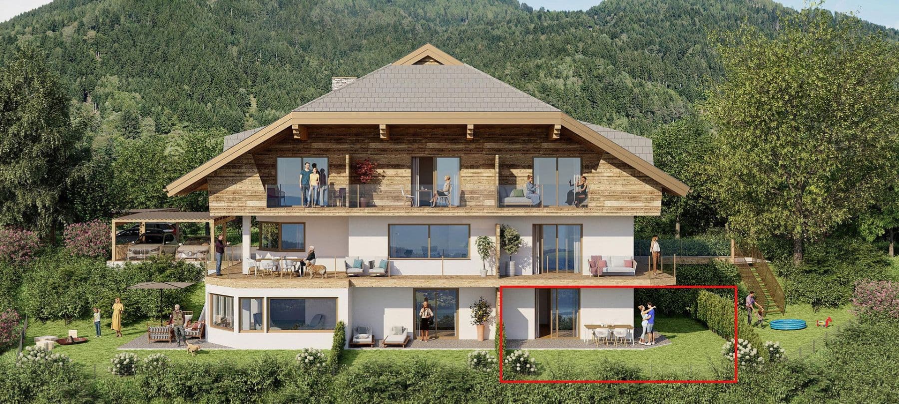Predaj bytu 2-izbový 55 m², Millstatt am See, Korutánsko Predaj bytu 2-izbový 55 m², Millstatt am See, Korutánsko