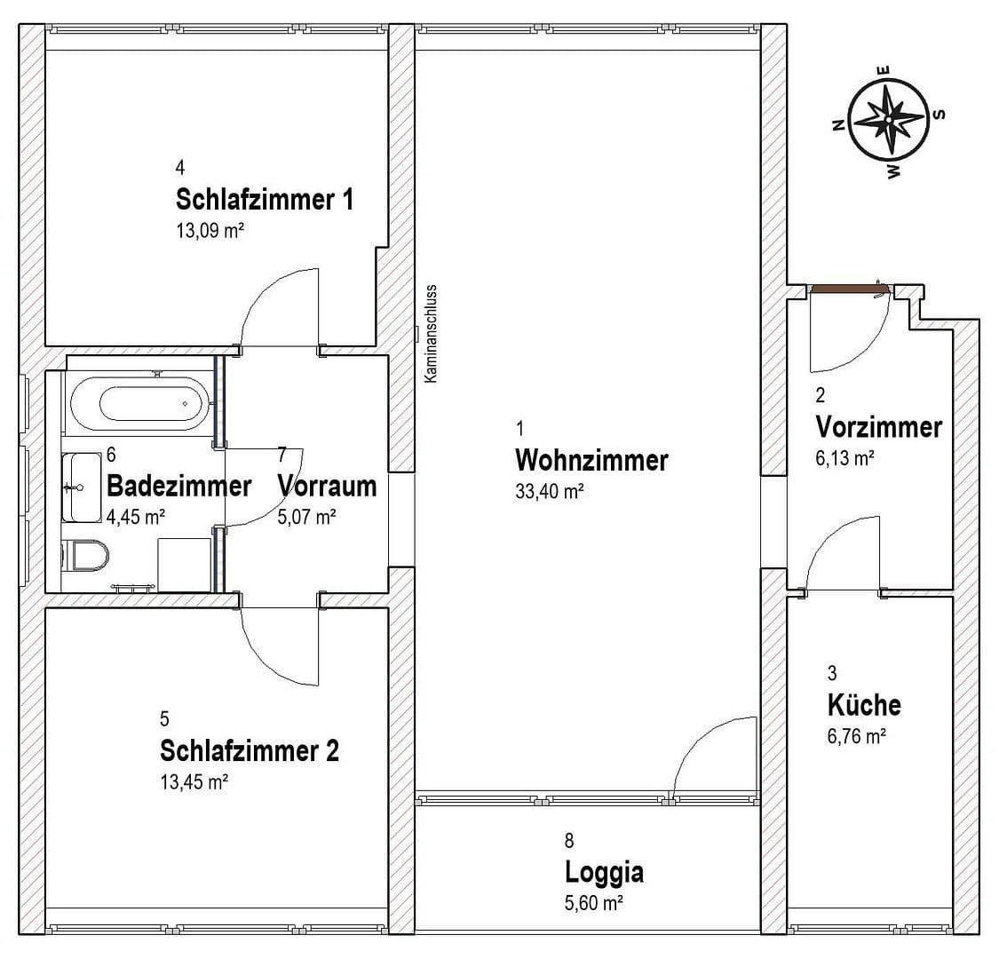 Predaj bytu 3-izbový 88 m², Erlaufstraße 23, Maria Enzersdorf, Dolné Rakúsko Predaj bytu 3-izbový 88 m², Erlaufstraße 23, Maria Enzersdorf, Dolné Rakúsko
