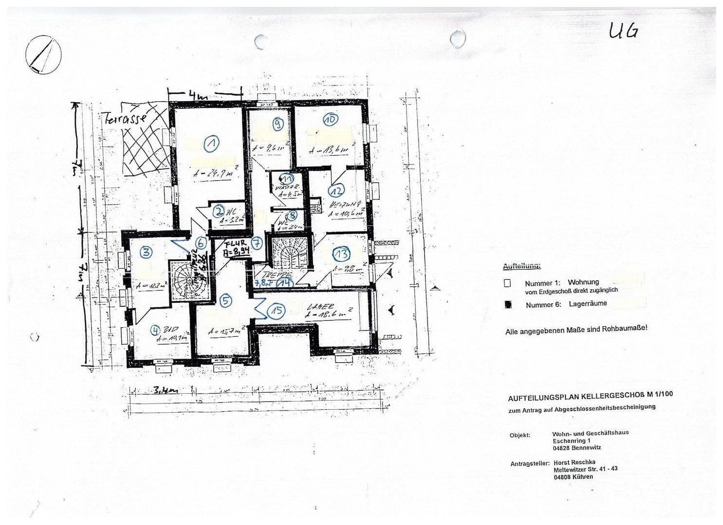 Prenájom bytu 5-izbový 105 m², Bennewitz, Sasko Prenájom bytu 5-izbový 105 m², Bennewitz, Sasko