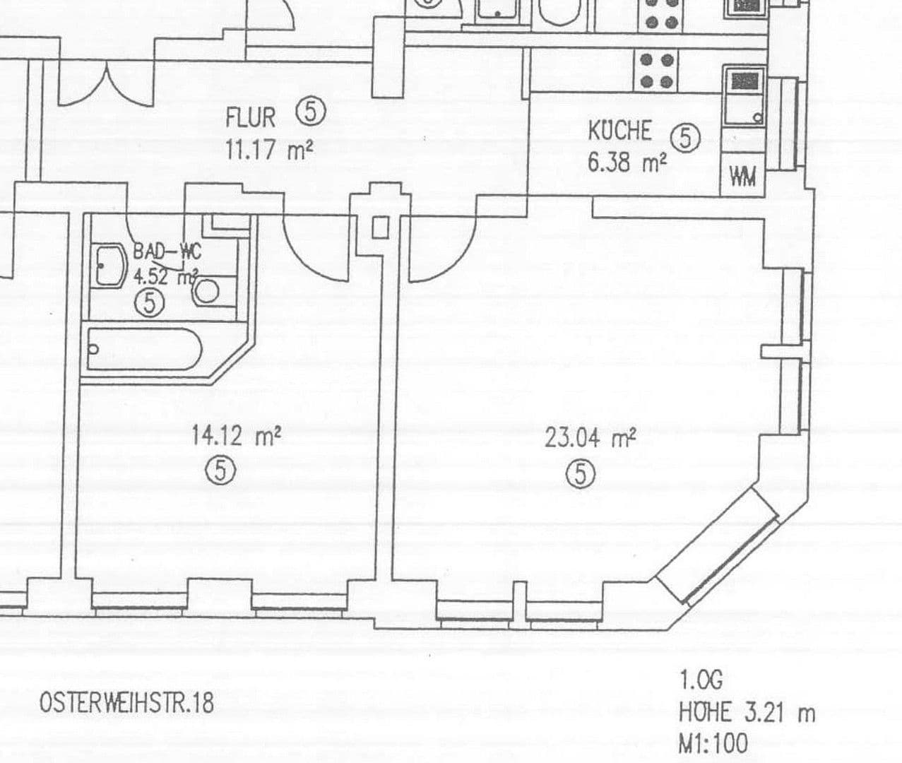 Prenájom bytu 2-izbový 60 m², Osterweihstraße 18, Zwickau, Sasko Prenájom bytu 2-izbový 60 m², Osterweihstraße 18, Zwickau, Sasko