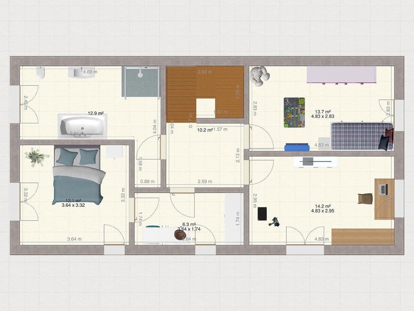 Prenájom domu 135 m², pozemek 400 m², Petzkofen 36, Aufhausen, Bavorsko Prenájom domu 135 m², pozemek 400 m², Petzkofen 36, Aufhausen, Bavorsko