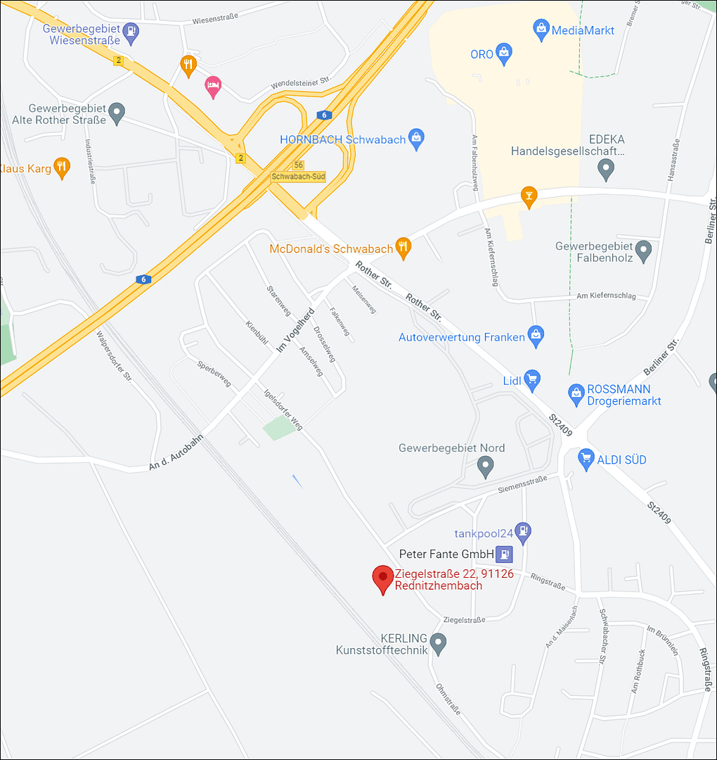 Prenájom kancelárie 174 m², Ziegelstraße 22, Rednitzhembach, Bavorsko Prenájom kancelárie 174 m², Ziegelstraße 22, Rednitzhembach, Bavorsko