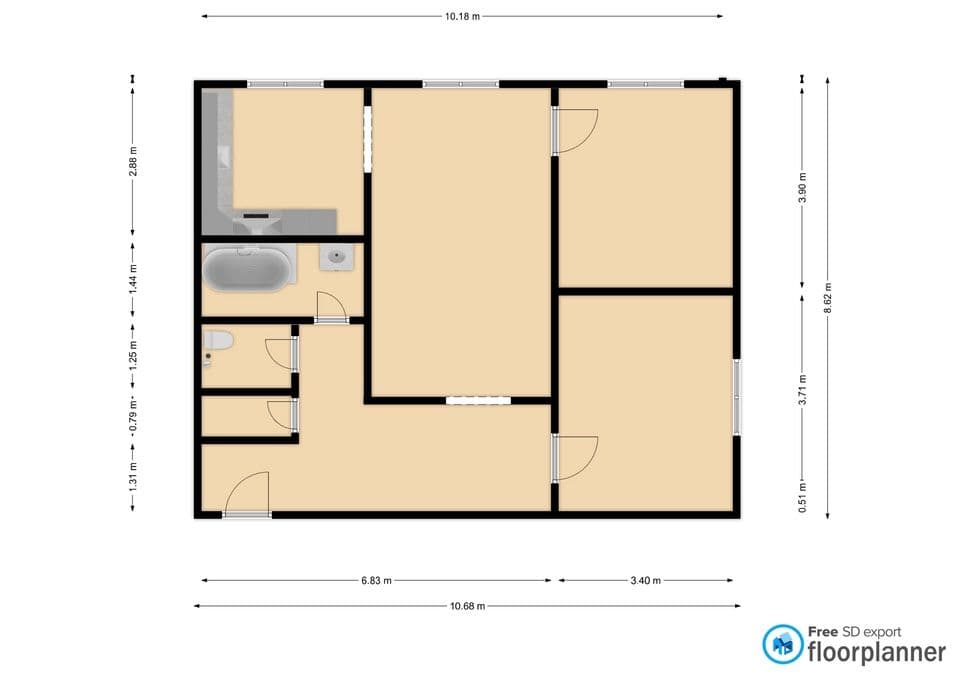 Predaj bytu 3-izbový 82 m², Ortenovo náměstí, Praha, Praha Predaj bytu 3-izbový 82 m², Ortenovo náměstí, Praha, Praha