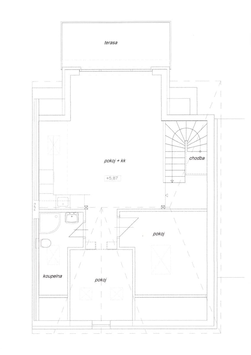 Prenájom bytu 3-izbový 64 m², Sobínská, Praha, Praha Prenájom bytu 3-izbový 64 m², Sobínská, Praha, Praha