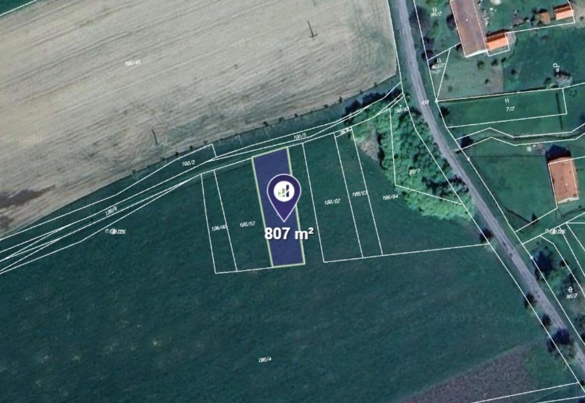 Predaj pozemku 2.774 m², Hřebečníky, Středočeský kraj Predaj pozemku 2.774 m², Hřebečníky, Středočeský kraj