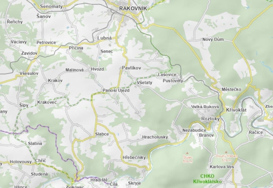 Predaj pozemku 2.774 m², Hřebečníky, Středočeský kraj Predaj pozemku 2.774 m², Hřebečníky, Středočeský kraj