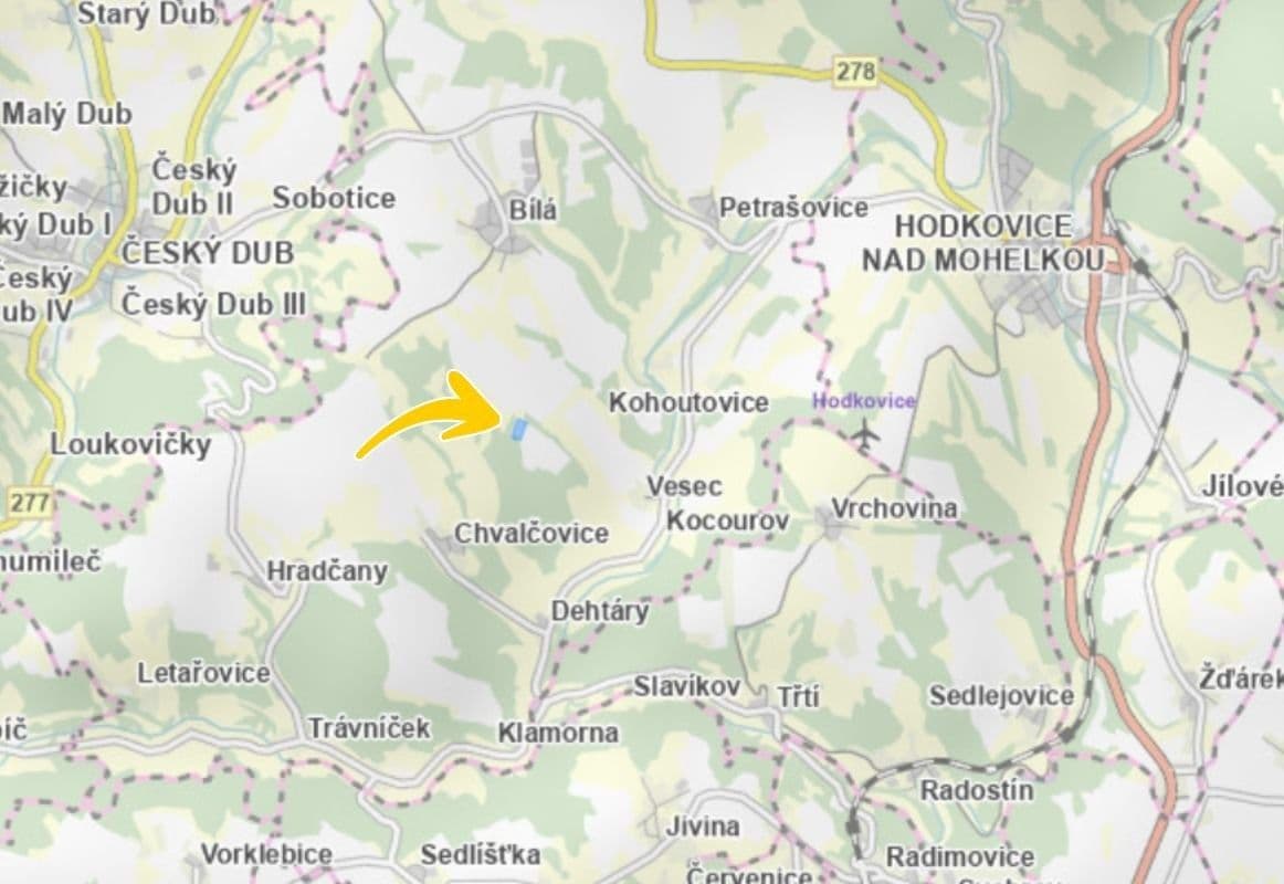 Predaj pozemku 9.898 m², Bílá, Liberecký kraj Predaj pozemku 9.898 m², Bílá, Liberecký kraj