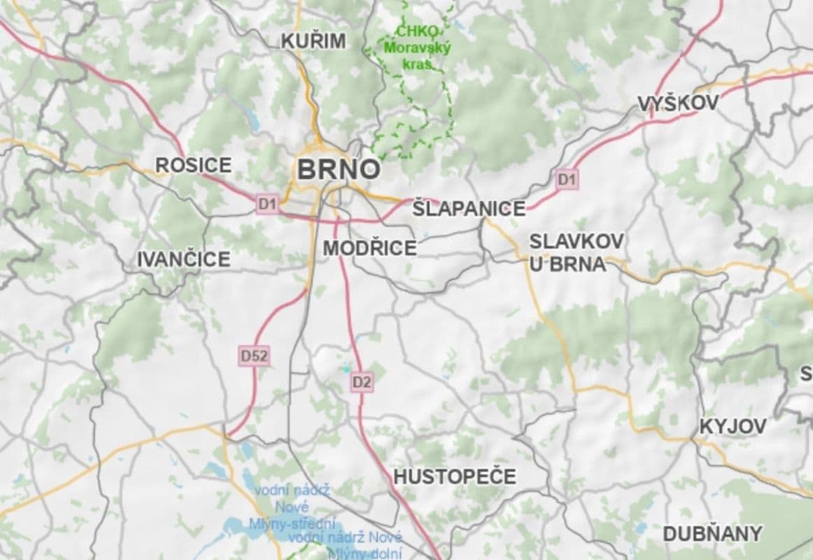 Predaj pozemku 1.642 m², Blučina, Jihomoravský kraj Predaj pozemku 1.642 m², Blučina, Jihomoravský kraj