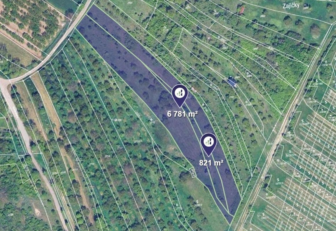 Predaj pozemku 7.602 m², Židlochovice, Jihomoravský kraj Predaj pozemku 7.602 m², Židlochovice, Jihomoravský kraj