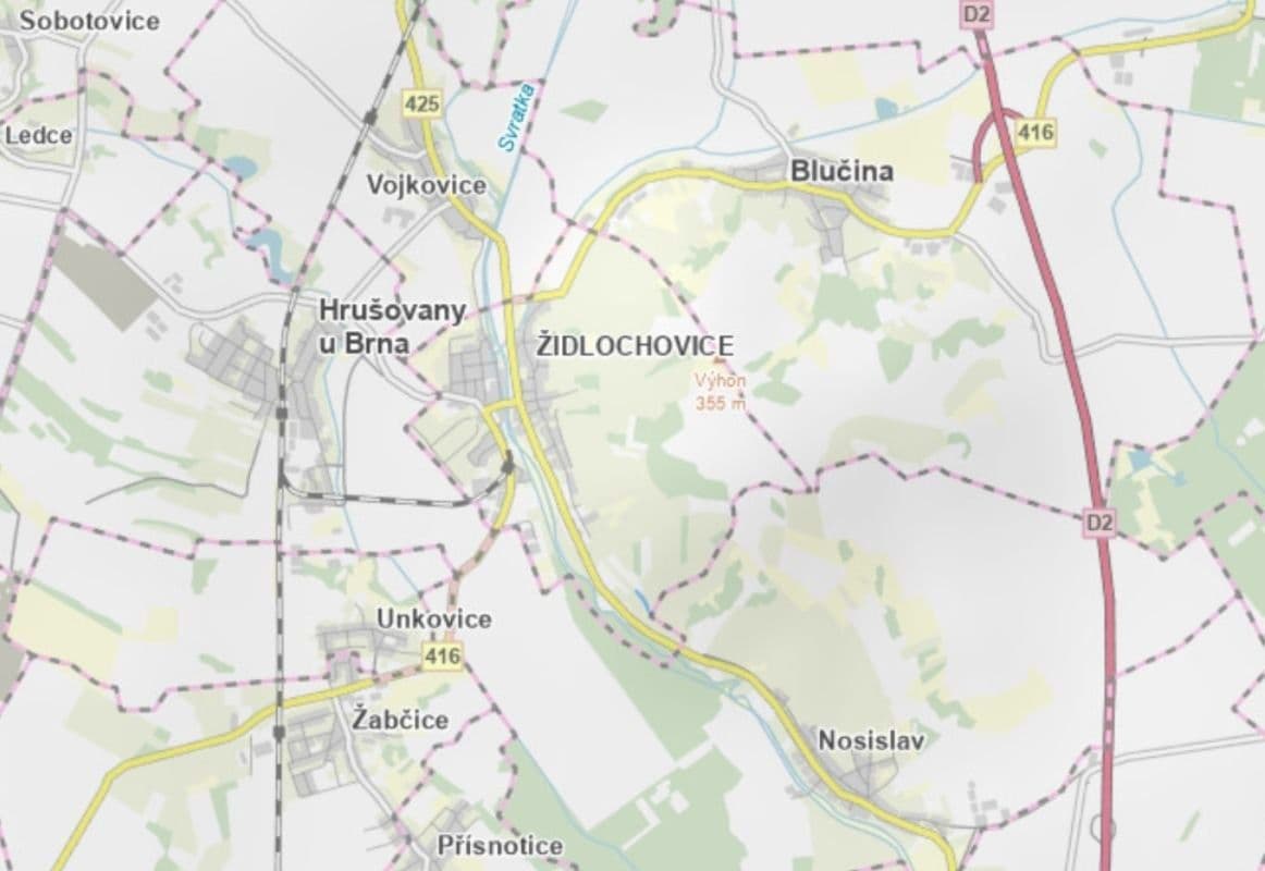 Predaj pozemku 7.602 m², Židlochovice, Jihomoravský kraj Predaj pozemku 7.602 m², Židlochovice, Jihomoravský kraj