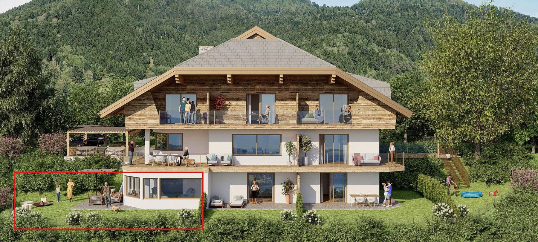 Predaj bytu 2-izbový 60 m², Millstatt am See, Korutánsko Predaj bytu 2-izbový 60 m², Millstatt am See, Korutánsko