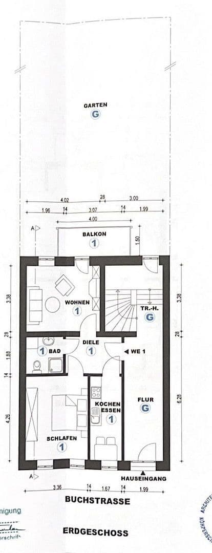 Predaj domu 303 m², Buchstrasse 21, Freiberg, Sasko Predaj domu 303 m², Buchstrasse 21, Freiberg, Sasko