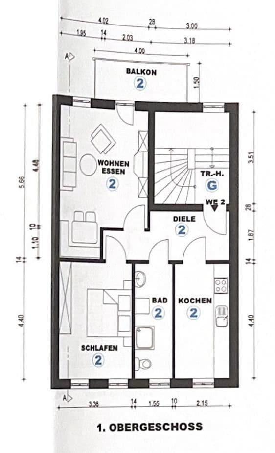 Predaj domu 303 m², Buchstrasse 21, Freiberg, Sasko Predaj domu 303 m², Buchstrasse 21, Freiberg, Sasko
