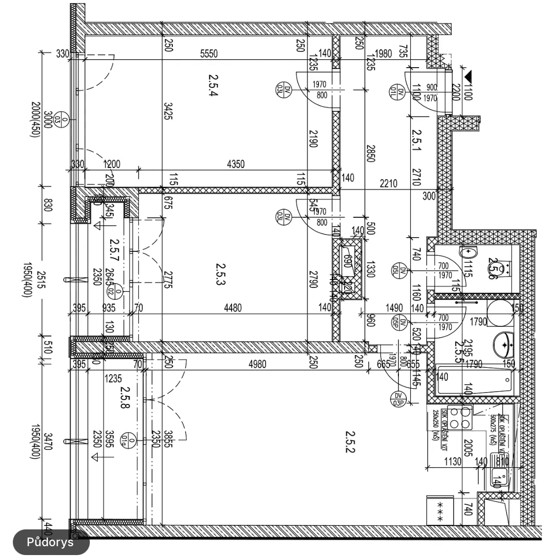 Prenájom bytu 3-izbový 92 m², V Horkách, Praha, Praha Prenájom bytu 3-izbový 92 m², V Horkách, Praha, Praha