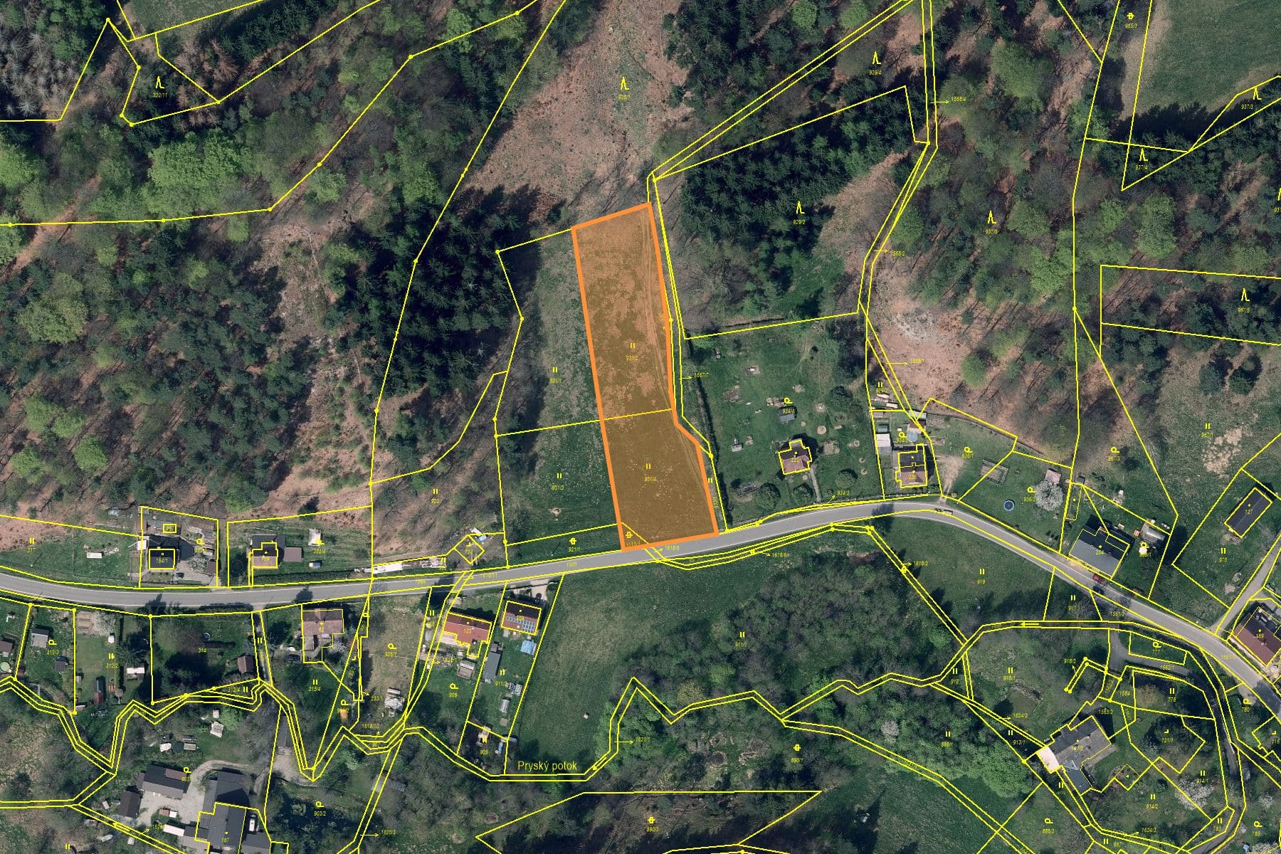 Predaj pozemku 3.373 m², Prysk, Liberecký kraj Predaj pozemku 3.373 m², Prysk, Liberecký kraj