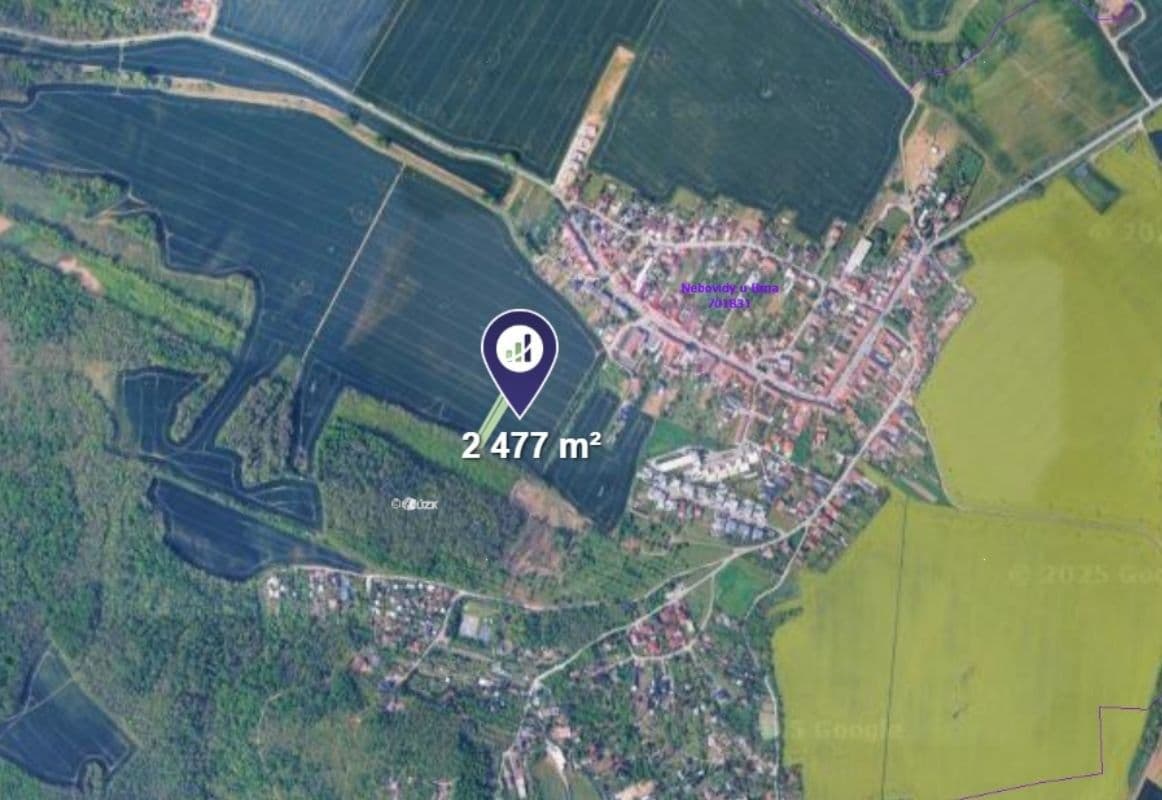 Predaj pozemku 2.477 m², Nebovidy, Jihomoravský kraj Predaj pozemku 2.477 m², Nebovidy, Jihomoravský kraj