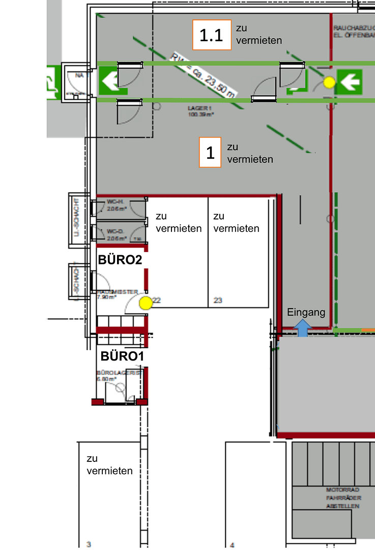 Prenájom nebytového priestoru 68 m², Erbprinzenstraße 17, Pforzheim, Bádensko-Wurttembersko Prenájom nebytového priestoru 68 m², Erbprinzenstraße 17, Pforzheim, Bádensko-Wurttembersko
