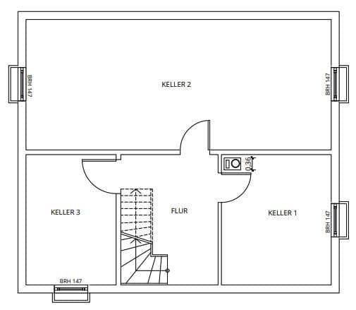 Predaj domu 131 m², pozemek 432 m², Im Gageneck 36, Walzbachtal, Bádensko-Wurttembersko Predaj domu 131 m², pozemek 432 m², Im Gageneck 36, Walzbachtal, Bádensko-Wurttembersko