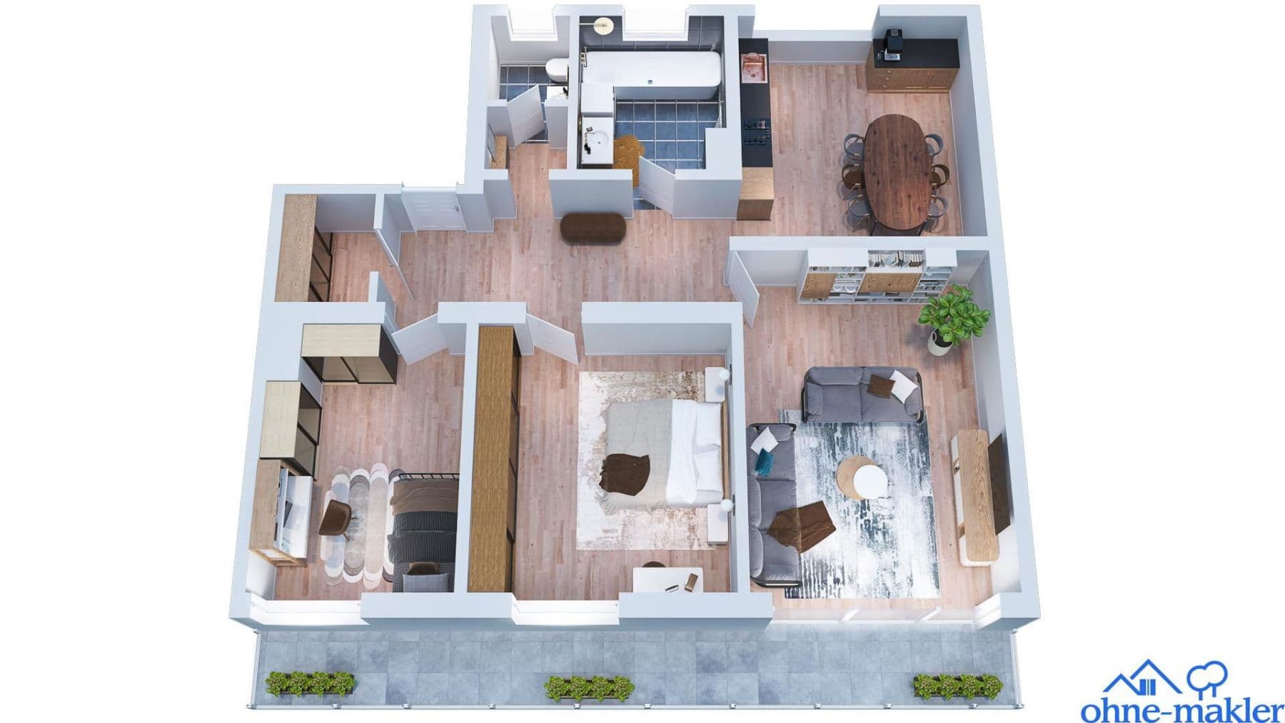 Prenájom bytu 3-izbový 100 m², Rodalben, Porýnie-Falcko Prenájom bytu 3-izbový 100 m², Rodalben, Porýnie-Falcko
