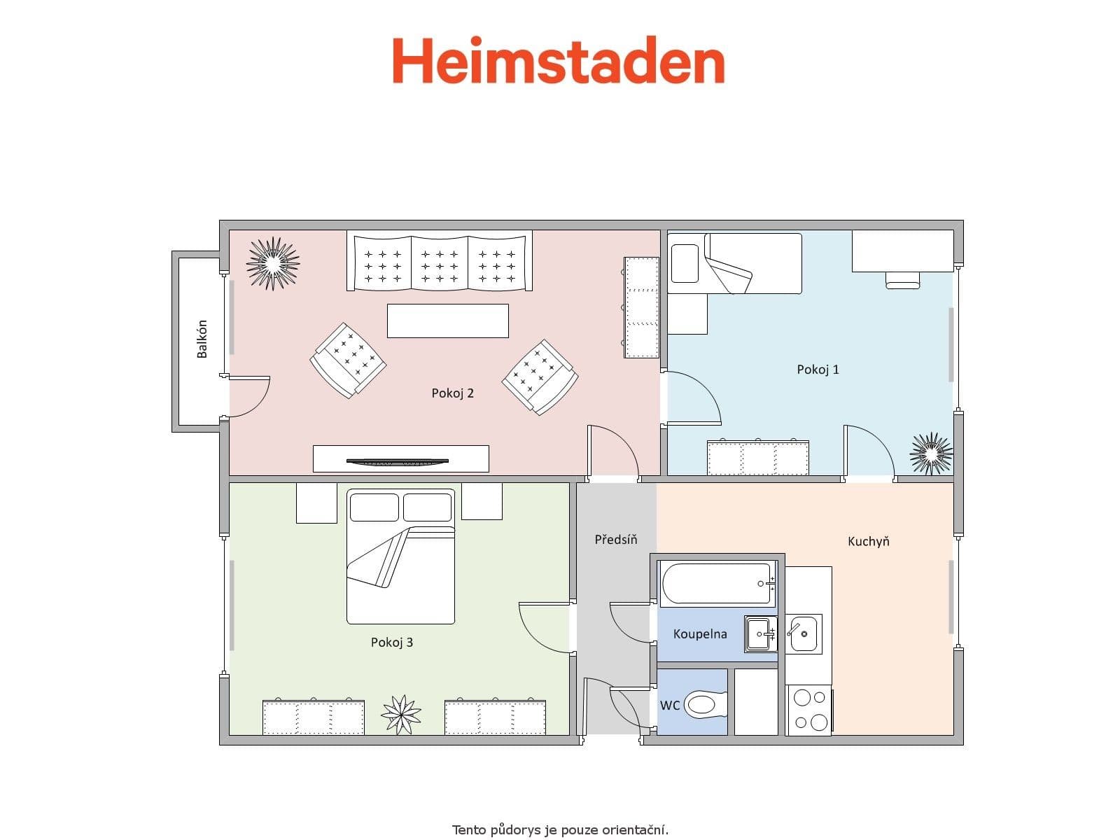 Prenájom bytu 3-izbový 64 m², Holubova, Karviná, Moravskoslezský kraj Prenájom bytu 3-izbový 64 m², Holubova, Karviná, Moravskoslezský kraj