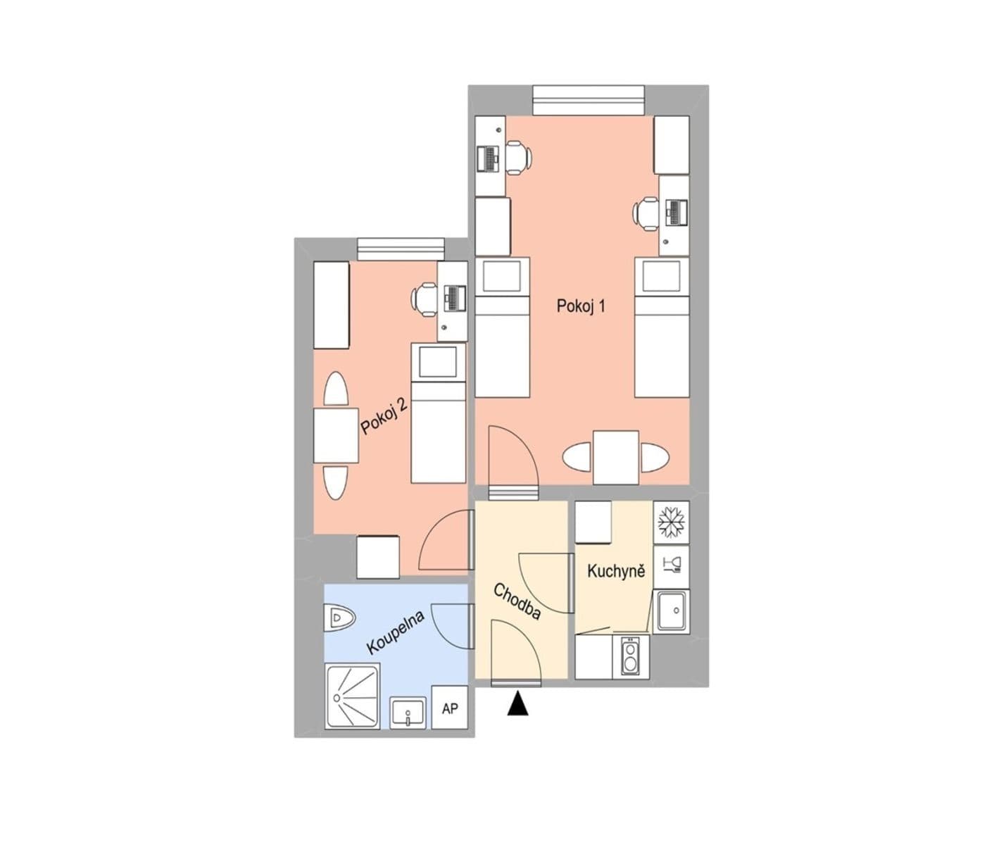 Prenájom bytu 2-izbový 43 m², Magisterská, Plzeň, Plzeňský kraj Prenájom bytu 2-izbový 43 m², Magisterská, Plzeň, Plzeňský kraj