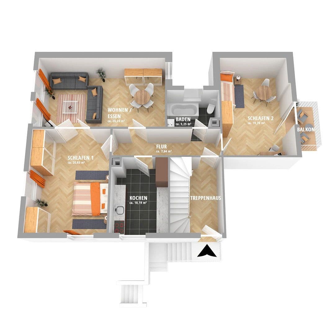 Predaj bytu 3-izbový 92 m², Leonberg, Bádensko-Wurttembersko Predaj bytu 3-izbový 92 m², Leonberg, Bádensko-Wurttembersko