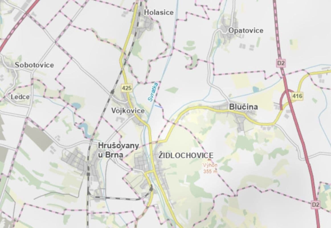 Predaj pozemku 615 m², Vojkovice, Jihomoravský kraj Predaj pozemku 615 m², Vojkovice, Jihomoravský kraj