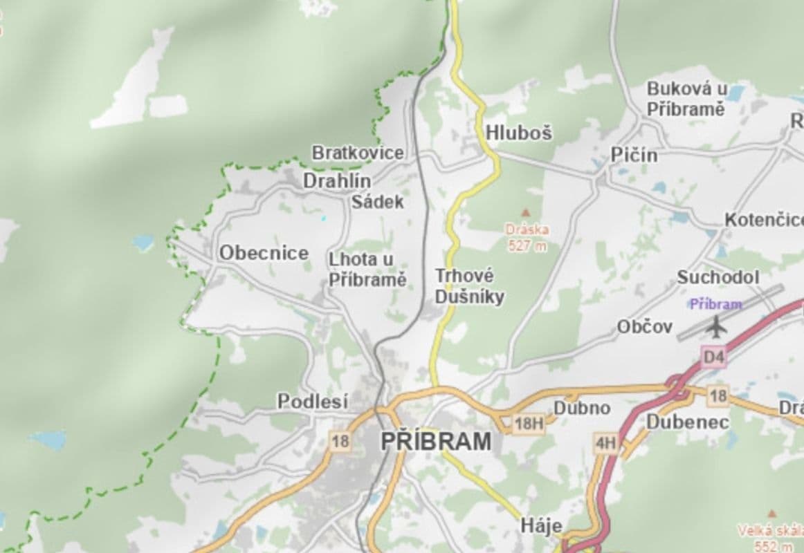 Predaj pozemku 1.550 m², Drahlín, Středočeský kraj Predaj pozemku 1.550 m², Drahlín, Středočeský kraj