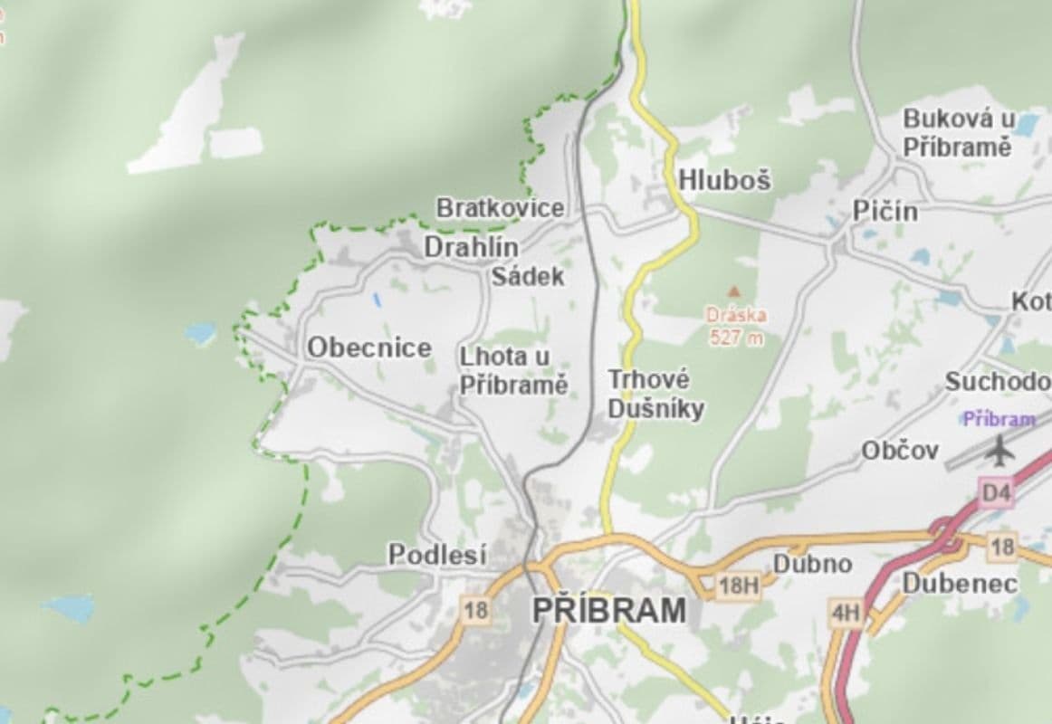 Predaj pozemku 1.443 m², Drahlín, Středočeský kraj Predaj pozemku 1.443 m², Drahlín, Středočeský kraj