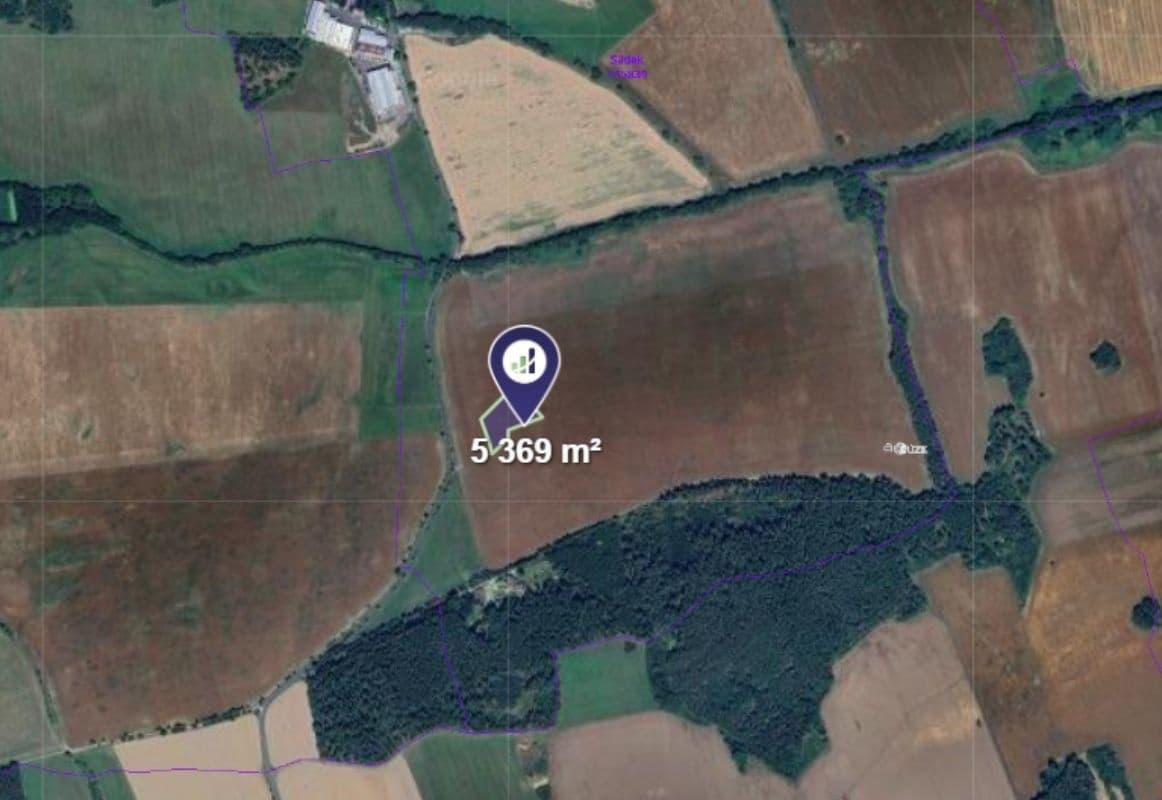 Predaj pozemku 5.369 m², Sádek, Středočeský kraj Predaj pozemku 5.369 m², Sádek, Středočeský kraj