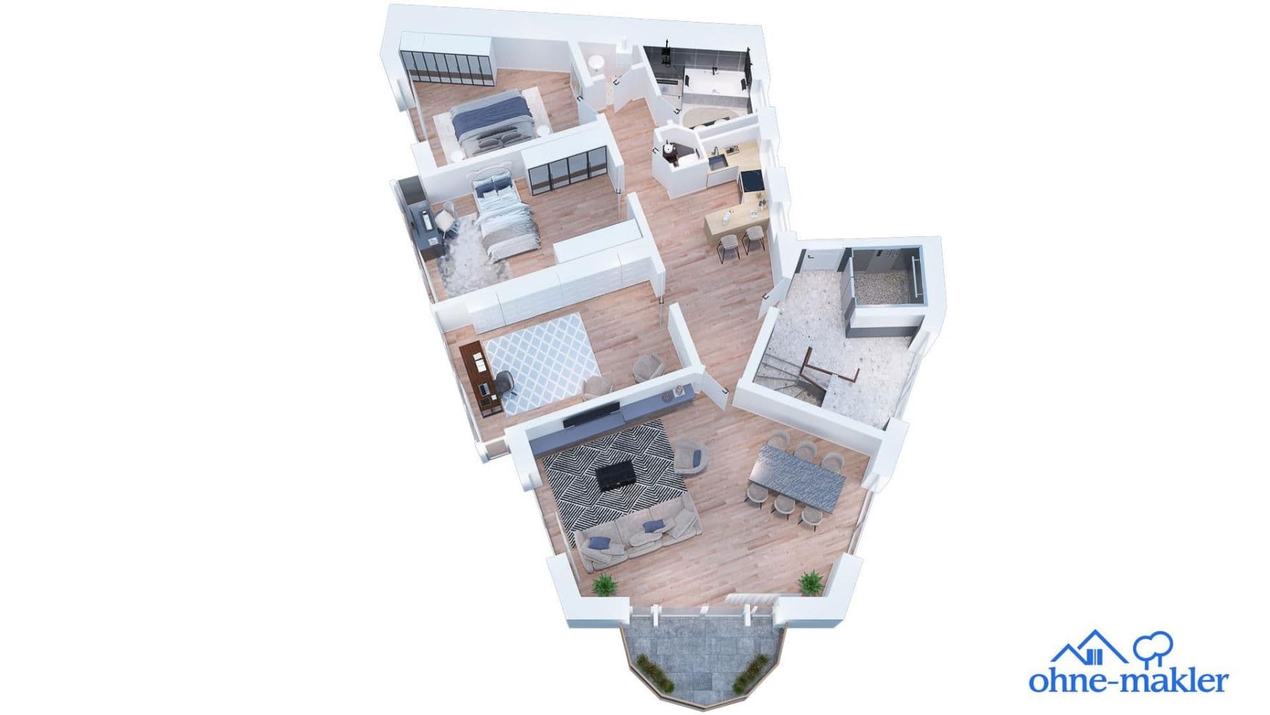 Predaj bytu 4-izbový 127 m², Offenbach am Main, Hesensko Predaj bytu 4-izbový 127 m², Offenbach am Main, Hesensko