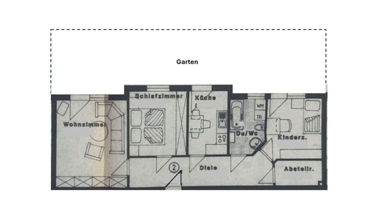 Prenájom bytu 3-izbový 81 m², Claus-Hinrich-str. 15, Bremen, Brémy Prenájom bytu 3-izbový 81 m², Claus-Hinrich-str. 15, Bremen, Brémy