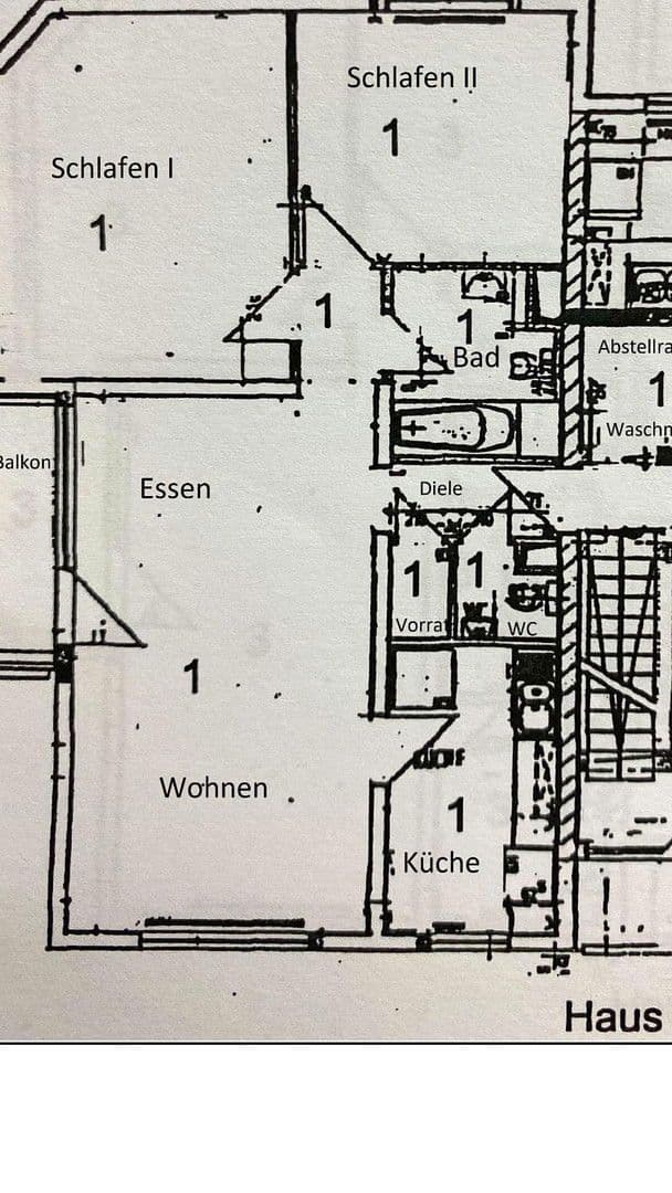 Prenájom bytu 3-izbový 87 m², Darmstadt, Hesensko Prenájom bytu 3-izbový 87 m², Darmstadt, Hesensko