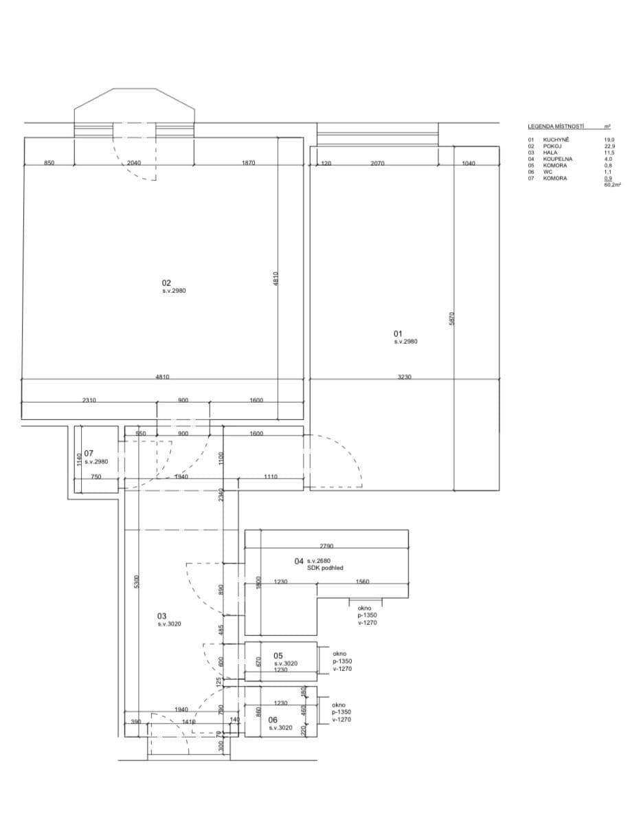 Prenájom bytu 2-izbový 60 m², Kubelíkova, Praha, Praha Prenájom bytu 2-izbový 60 m², Kubelíkova, Praha, Praha